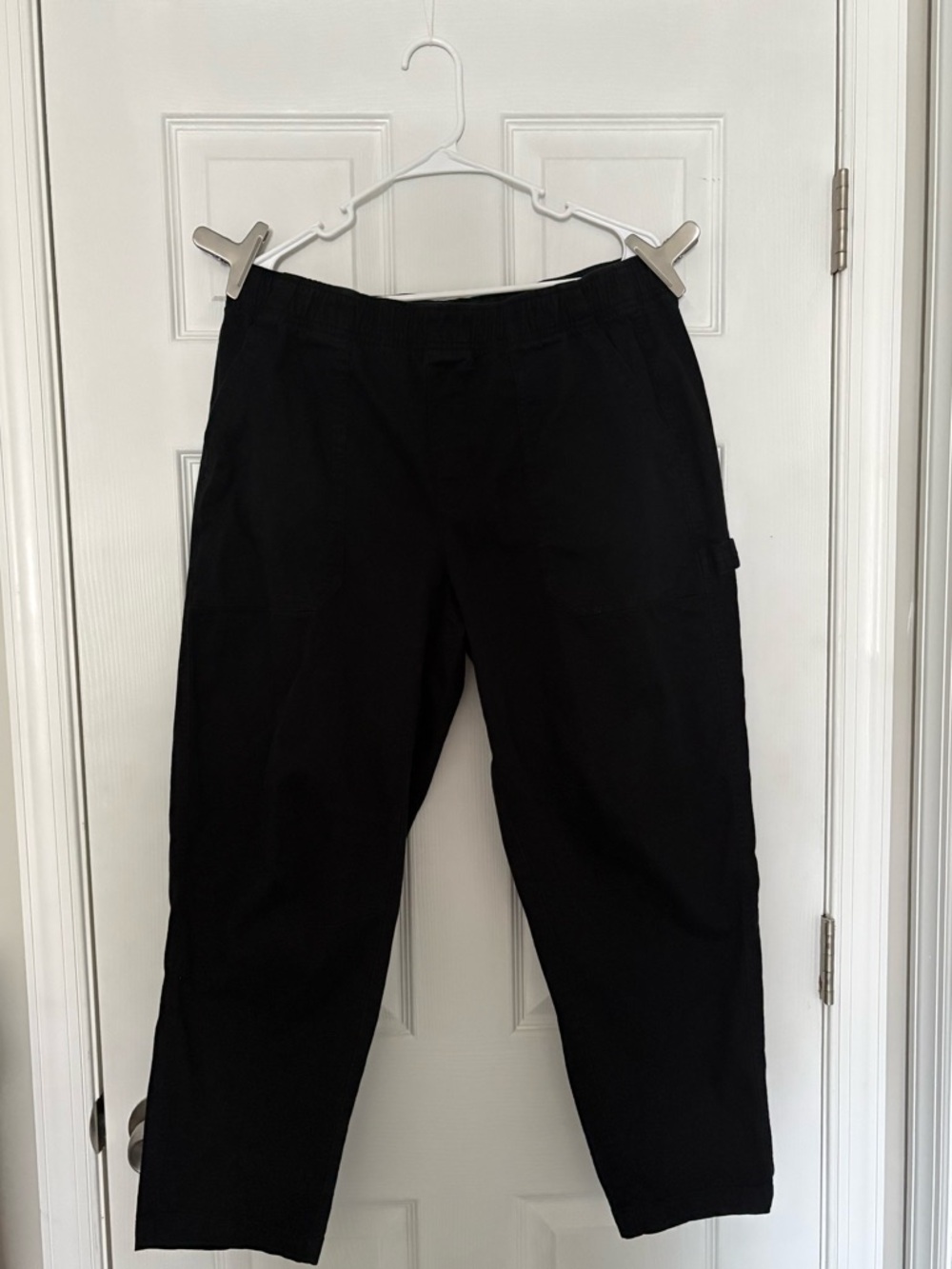 Old Navy Women’s Black High-Waisted Pulla Utility Pant - L